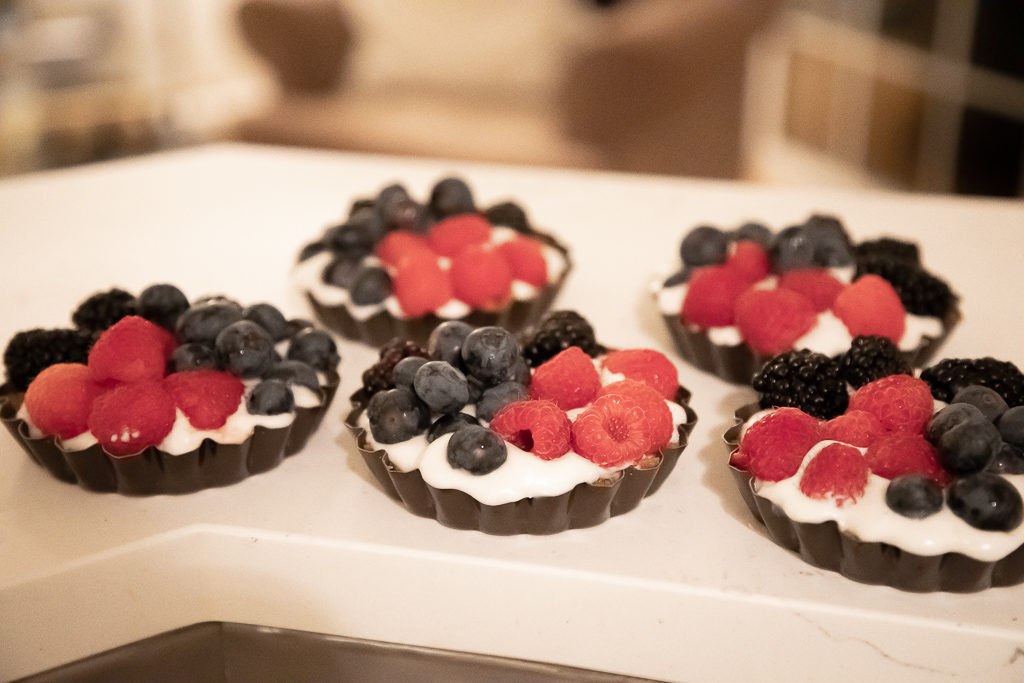 Spring dessert tarts