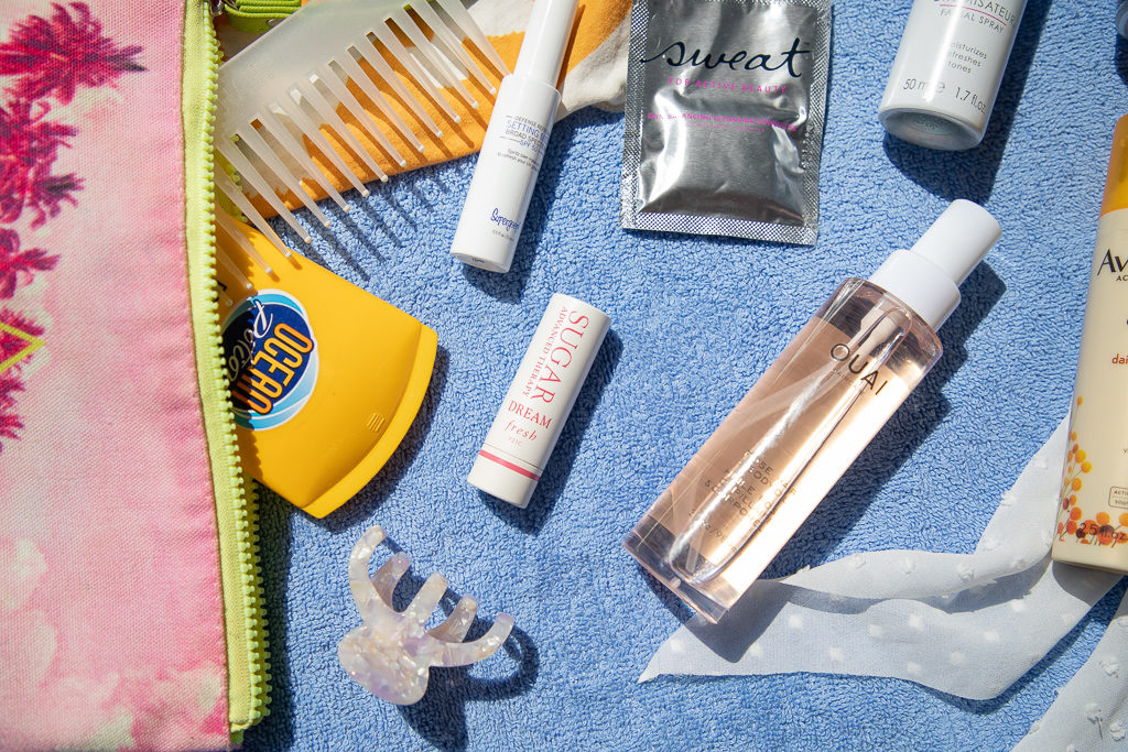 pool & beach bag beauty essentials