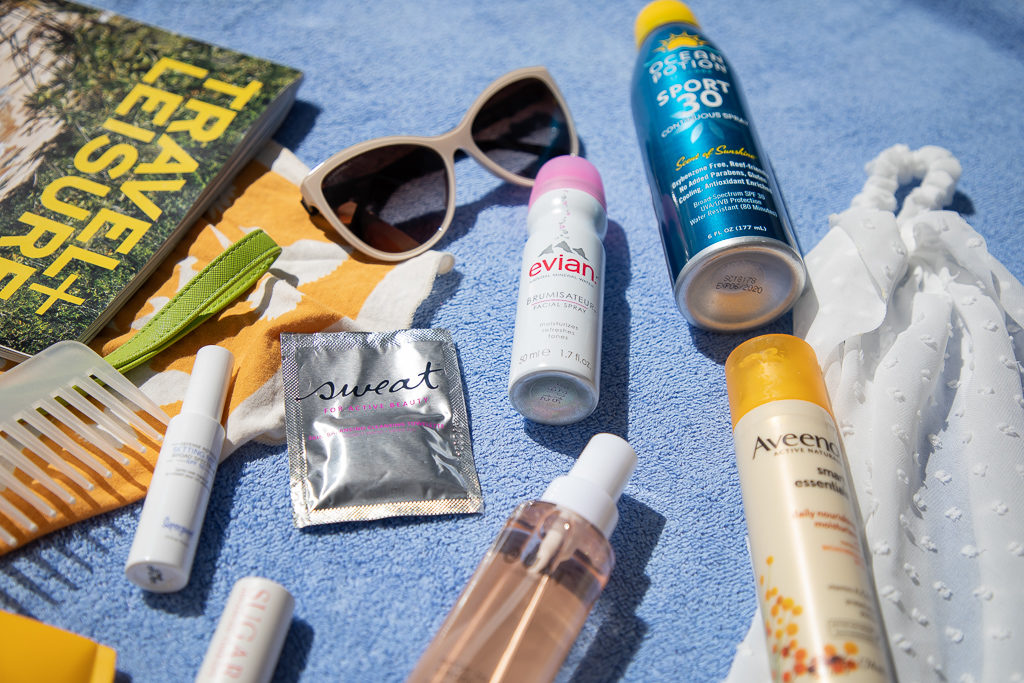 pool & beach bag beauty essentials