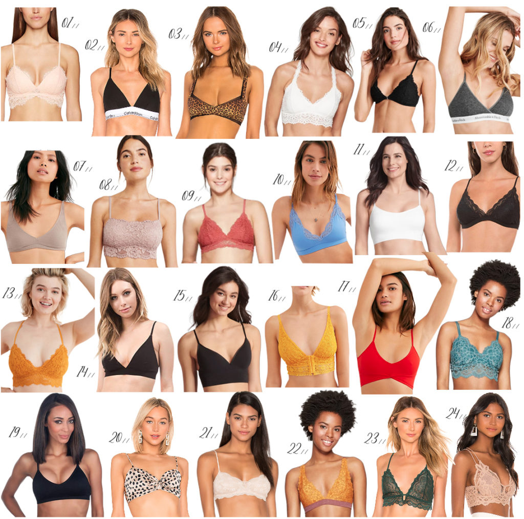 Bralette: Buy Favourite Types and Colours